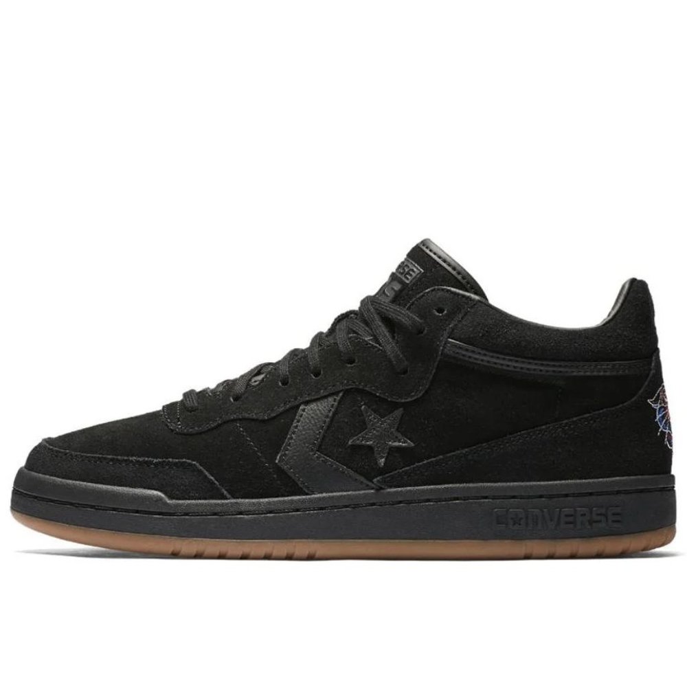 Converse Cons Fastbreak Mid 'Al Davis' (Black/Black/Gum) - Size: 9.5  Near Mint